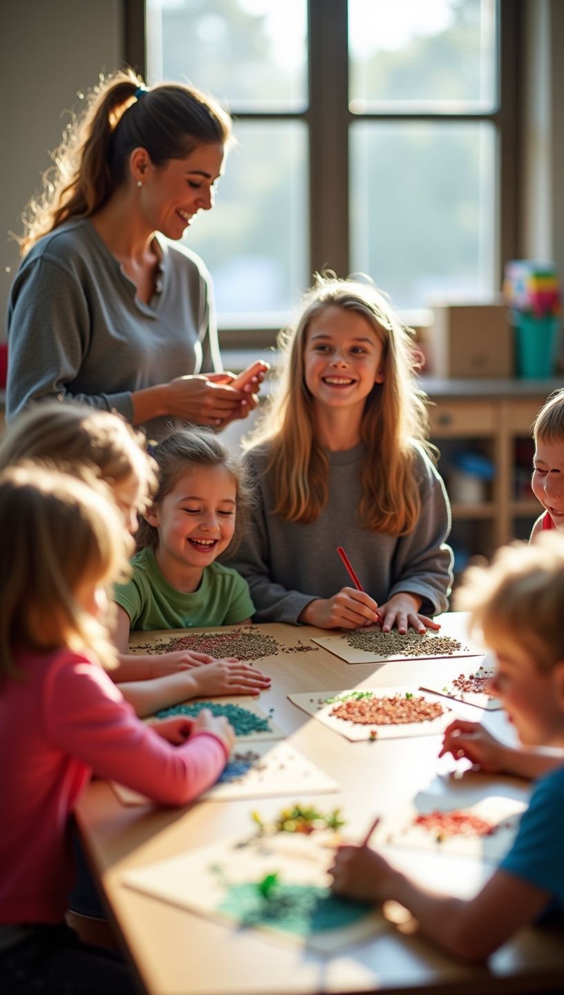 Σαλάτα με σπόρους chia και σουσάμι σε πιάτο.